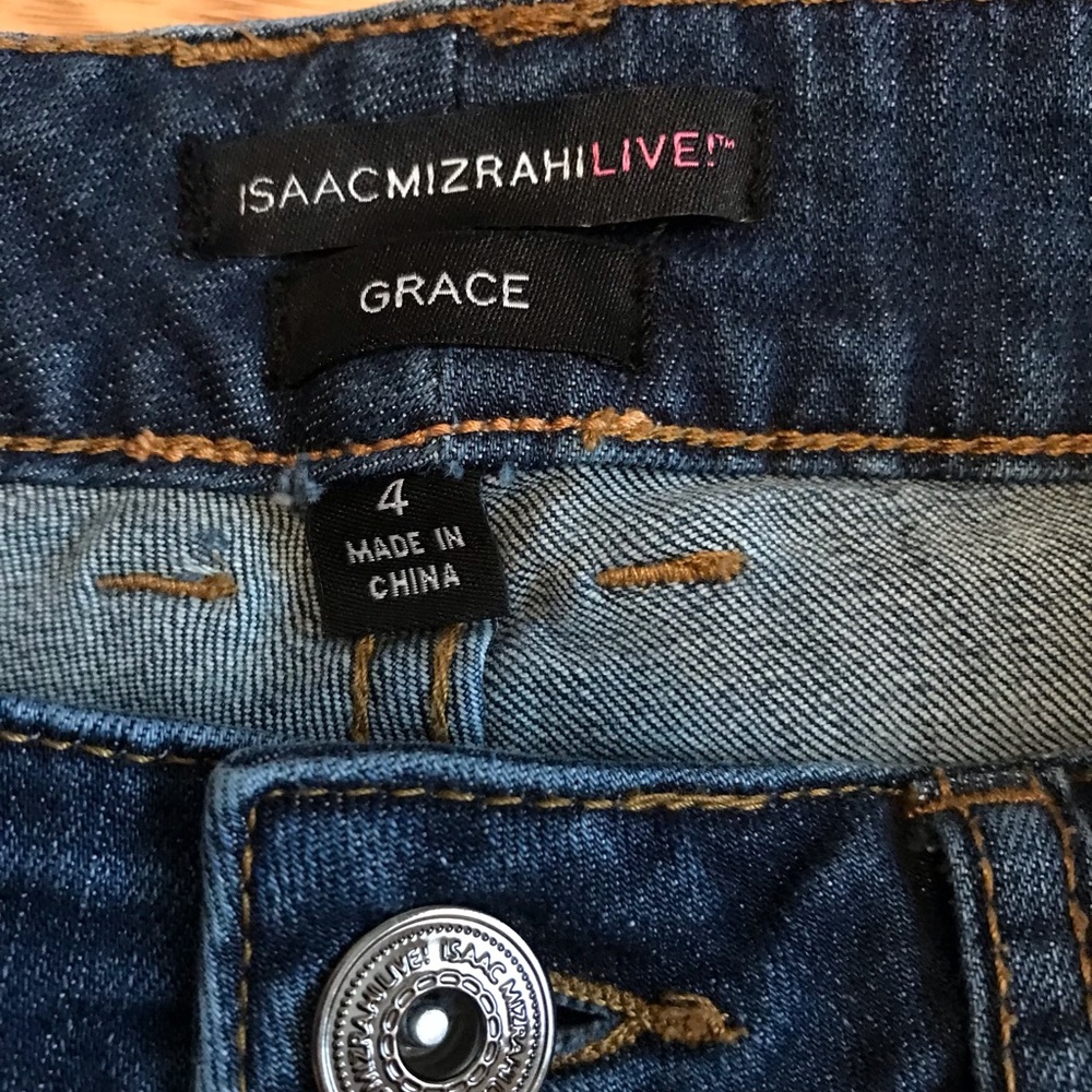 Isaac Mizrahi Live Cowboy Cut “Grace” Jeans in Like New Condition, - Picture 3 of 14